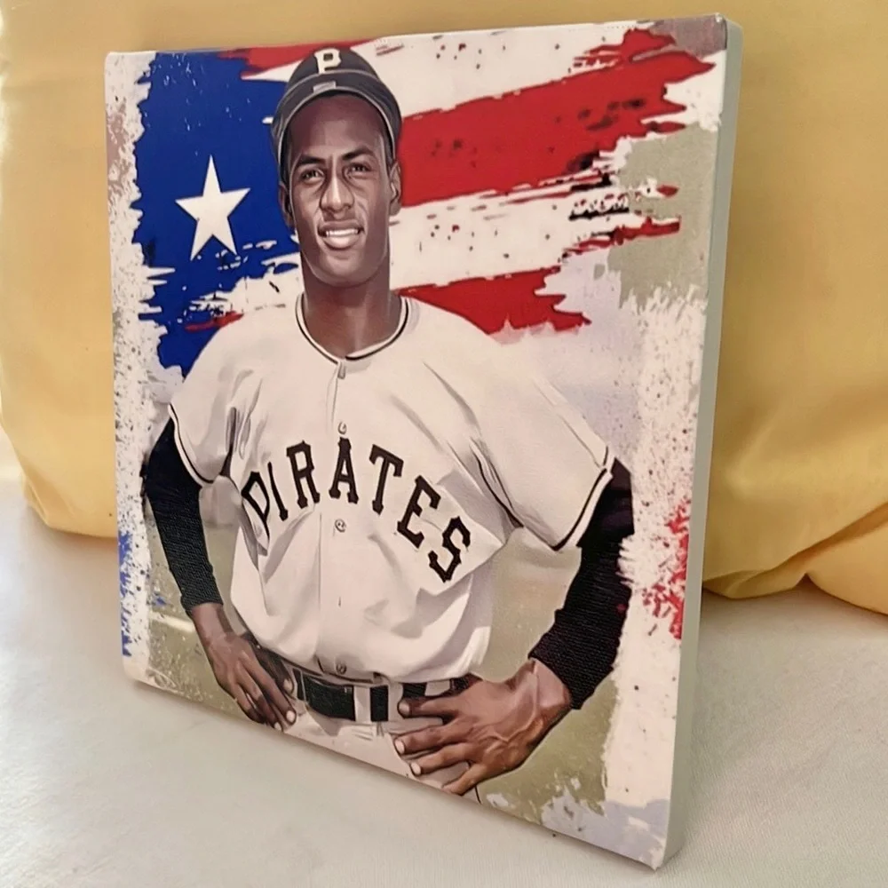 Roberto Clemente Canvas Art
